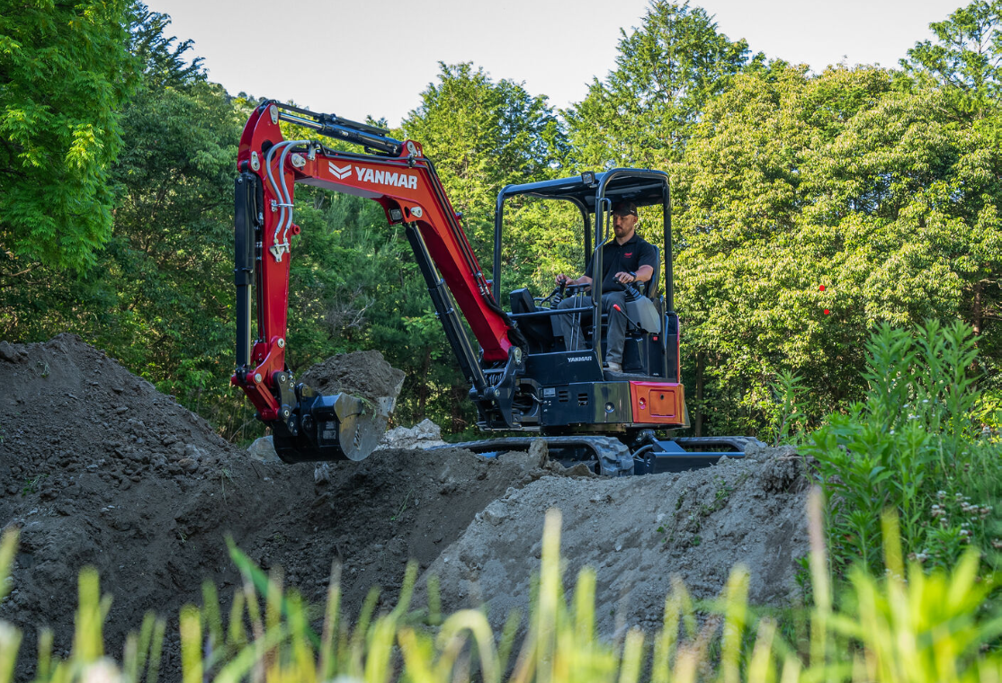 Yanmar VIO25 excavator